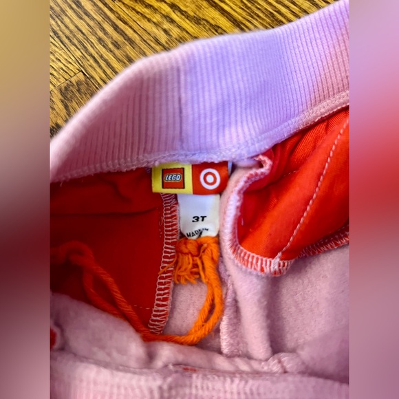 Lego for Target toddler sweatpants pink size 3T NWT - Picture 2 of 4
